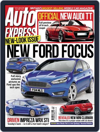 Auto Express February 25th, 2014 Digital Back Issue Cover
