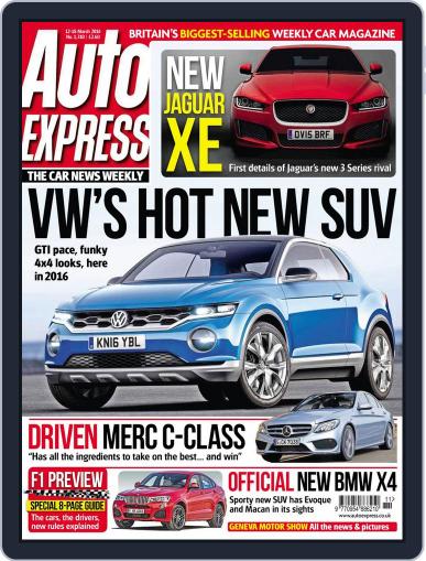 Auto Express March 11th, 2014 Digital Back Issue Cover