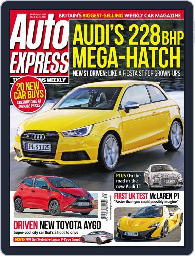 Auto Express March 18th, 2014 Digital Back Issue Cover