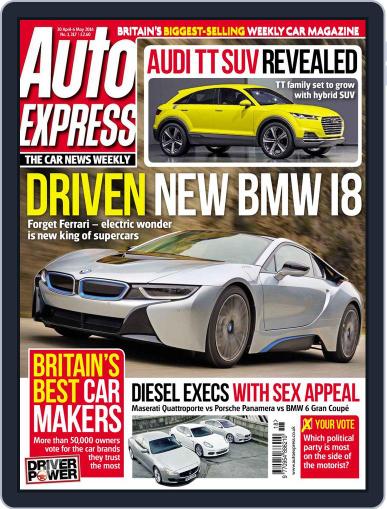 Auto Express April 29th, 2014 Digital Back Issue Cover