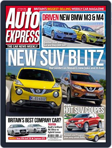 Auto Express May 13th, 2014 Digital Back Issue Cover