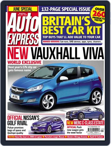 Auto Express May 21st, 2014 Digital Back Issue Cover