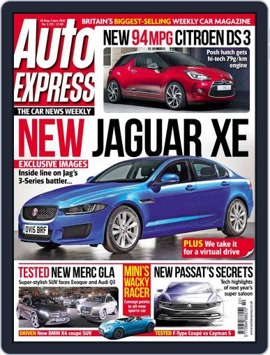 Auto Express May 28th, 2014 Digital Back Issue Cover