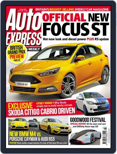 Auto Express July 1st, 2014 Digital Back Issue Cover