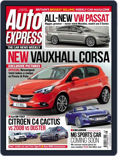 Auto Express July 10th, 2014 Digital Back Issue Cover