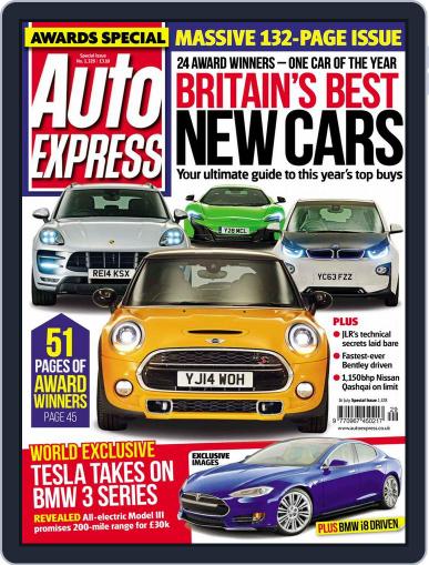 Auto Express July 15th, 2014 Digital Back Issue Cover