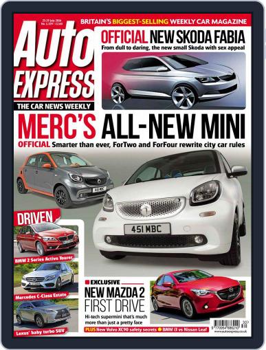 Auto Express July 22nd, 2014 Digital Back Issue Cover