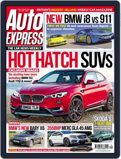 Auto Express July 29th, 2014 Digital Back Issue Cover