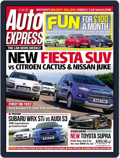 Auto Express August 5th, 2014 Digital Back Issue Cover