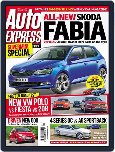 Auto Express August 19th, 2014 Digital Back Issue Cover