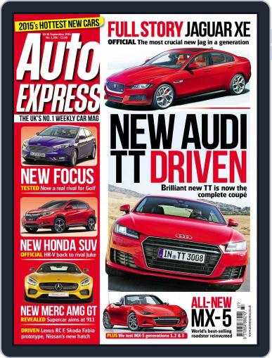 Auto Express September 9th, 2014 Digital Back Issue Cover