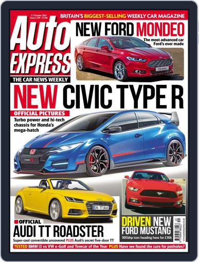 Auto Express September 30th, 2014 Digital Back Issue Cover