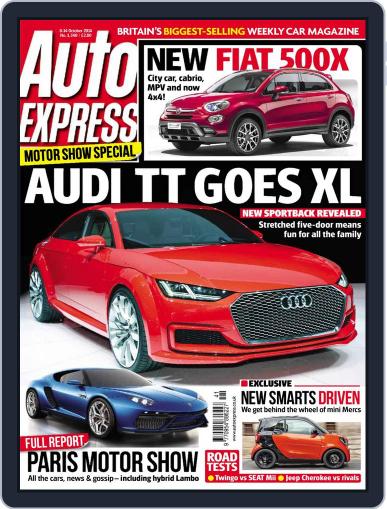 Auto Express October 7th, 2014 Digital Back Issue Cover