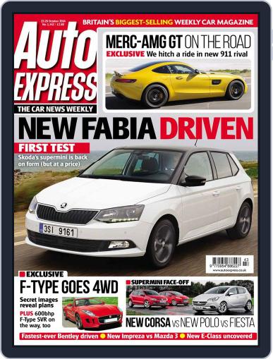 Auto Express October 21st, 2014 Digital Back Issue Cover