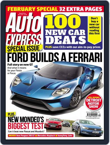 Auto Express January 20th, 2015 Digital Back Issue Cover