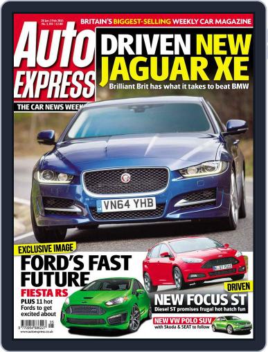 Auto Express January 27th, 2015 Digital Back Issue Cover