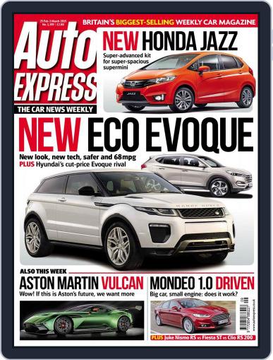 Auto Express February 24th, 2015 Digital Back Issue Cover