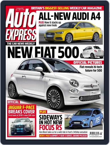 Auto Express July 8th, 2015 Digital Back Issue Cover