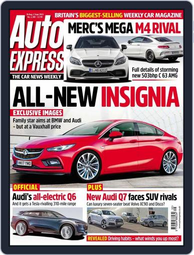 Auto Express August 26th, 2015 Digital Back Issue Cover