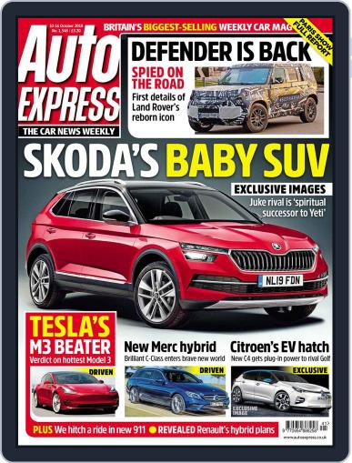 Auto Express October 10th, 2018 Digital Back Issue Cover