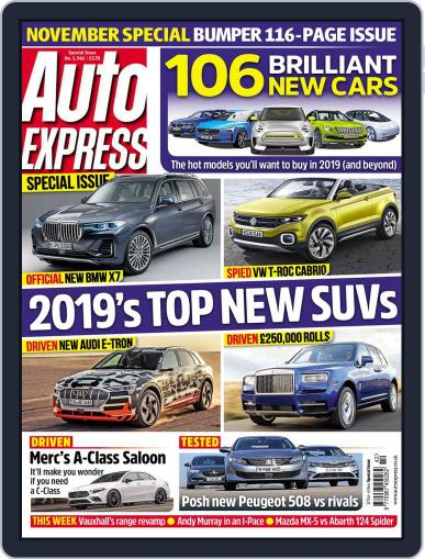 Auto Express October 17th, 2018 Digital Back Issue Cover