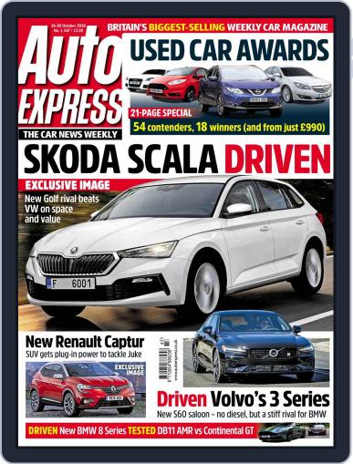 Auto Express October 24th, 2018 Digital Back Issue Cover