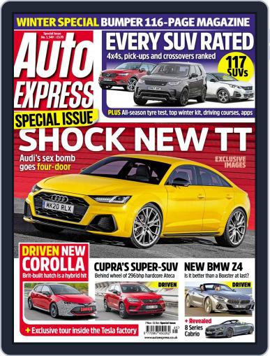 Auto Express November 8th, 2018 Digital Back Issue Cover