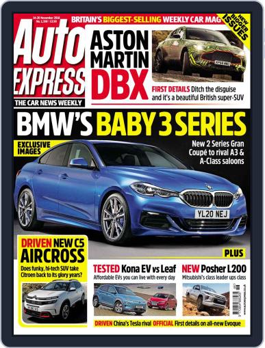 Auto Express November 14th, 2018 Digital Back Issue Cover