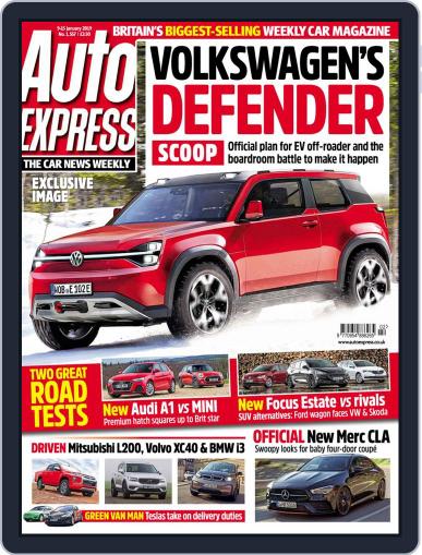 Auto Express January 9th, 2019 Digital Back Issue Cover
