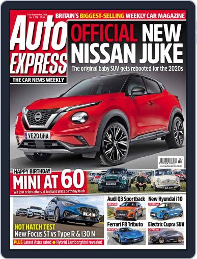 Auto Express September 4th, 2019 Digital Back Issue Cover