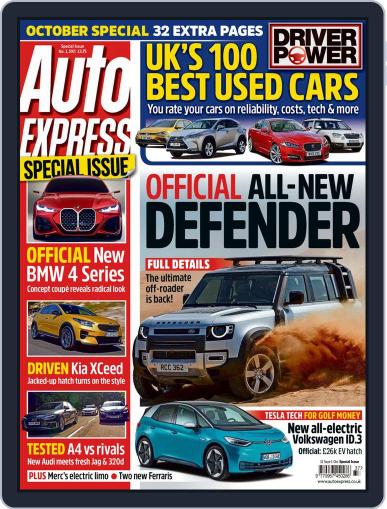 Auto Express September 11th, 2019 Digital Back Issue Cover