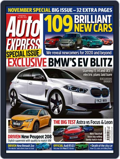Auto Express October 2nd, 2019 Digital Back Issue Cover