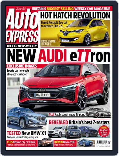 Auto Express October 9th, 2019 Digital Back Issue Cover