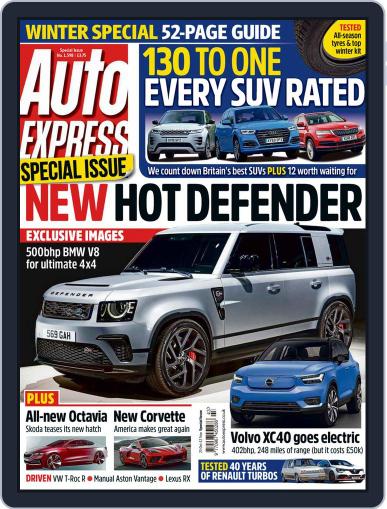 Auto Express October 23rd, 2019 Digital Back Issue Cover