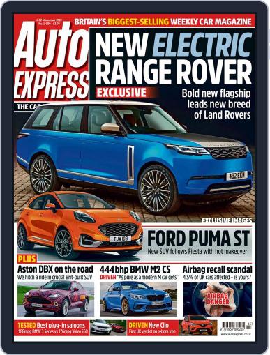 Auto Express November 6th, 2019 Digital Back Issue Cover