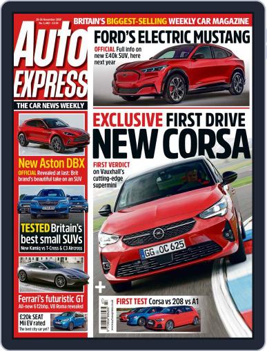 Auto Express November 20th, 2019 Digital Back Issue Cover