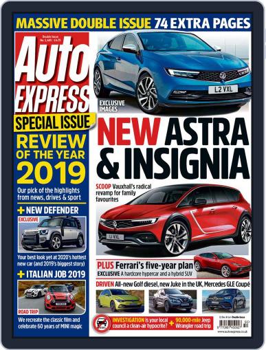 Auto Express December 11th, 2019 Digital Back Issue Cover
