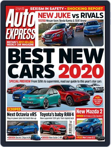 Auto Express January 2nd, 2020 Digital Back Issue Cover