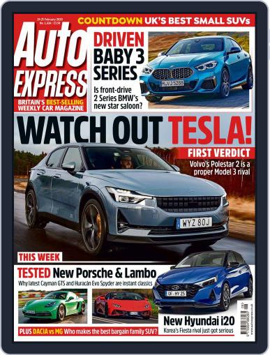 Auto Express February 19th, 2020 Digital Back Issue Cover