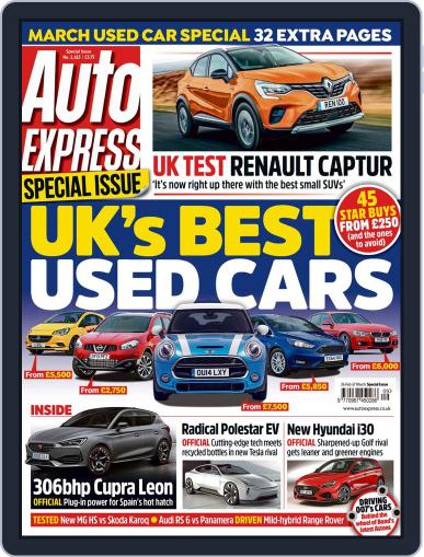 Auto Express February 26th, 2020 Digital Back Issue Cover