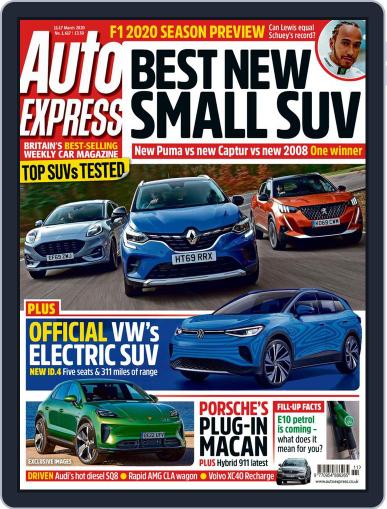 Auto Express March 11th, 2020 Digital Back Issue Cover