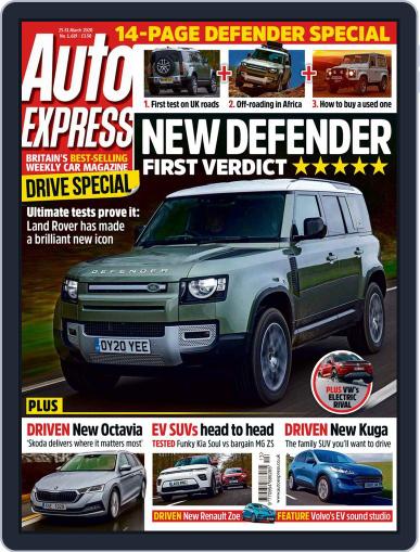 Auto Express March 25th, 2020 Digital Back Issue Cover
