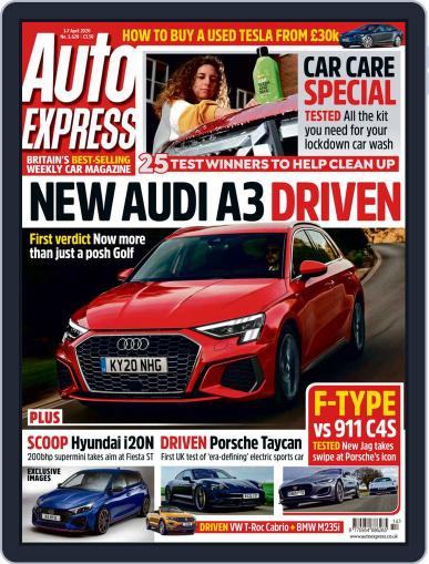 Auto Express April 1st, 2020 Digital Back Issue Cover