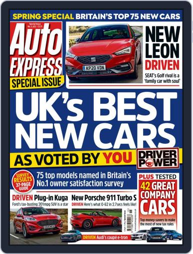 Auto Express April 8th, 2020 Digital Back Issue Cover
