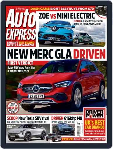 Auto Express April 15th, 2020 Digital Back Issue Cover