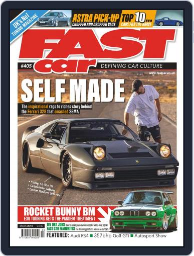 Fast Car March 1st, 2019 Digital Back Issue Cover