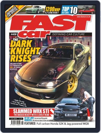 Fast Car June 1st, 2019 Digital Back Issue Cover
