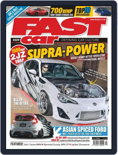 Fast Car July 1st, 2019 Digital Back Issue Cover