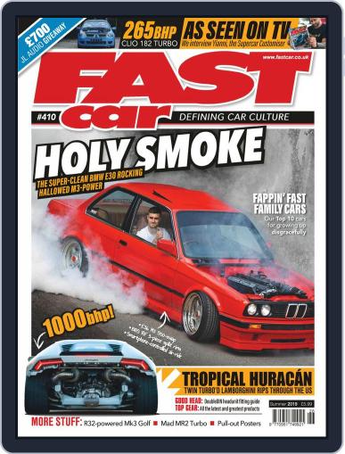Fast Car August 1st, 2019 Digital Back Issue Cover