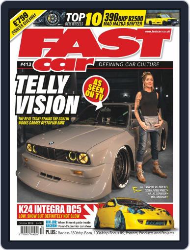 Fast Car October 1st, 2019 Digital Back Issue Cover